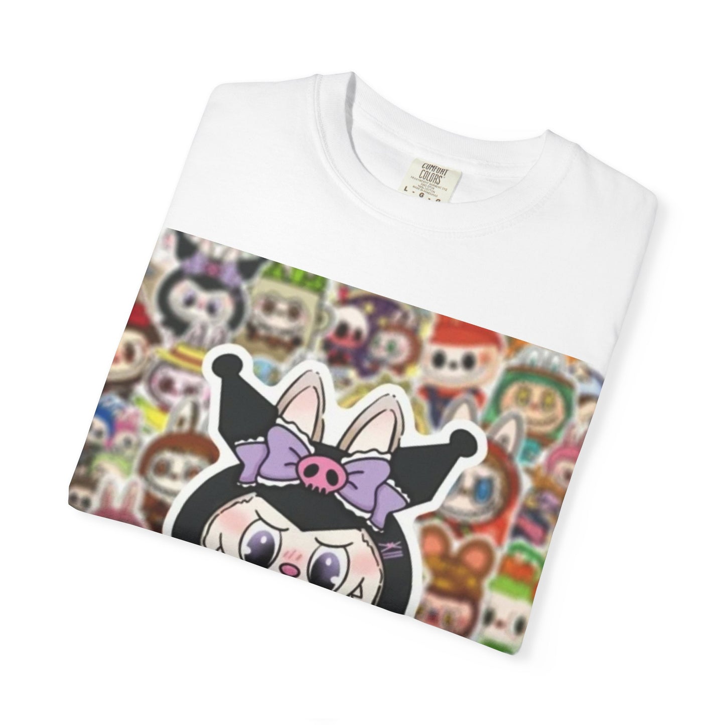 Cute Cartoon Character T-Shirt, Fun Graphic Tee for Kids & Adults, Perfect Gift for Birthdays & Holidays, Casual Wear, Trendy Fashion