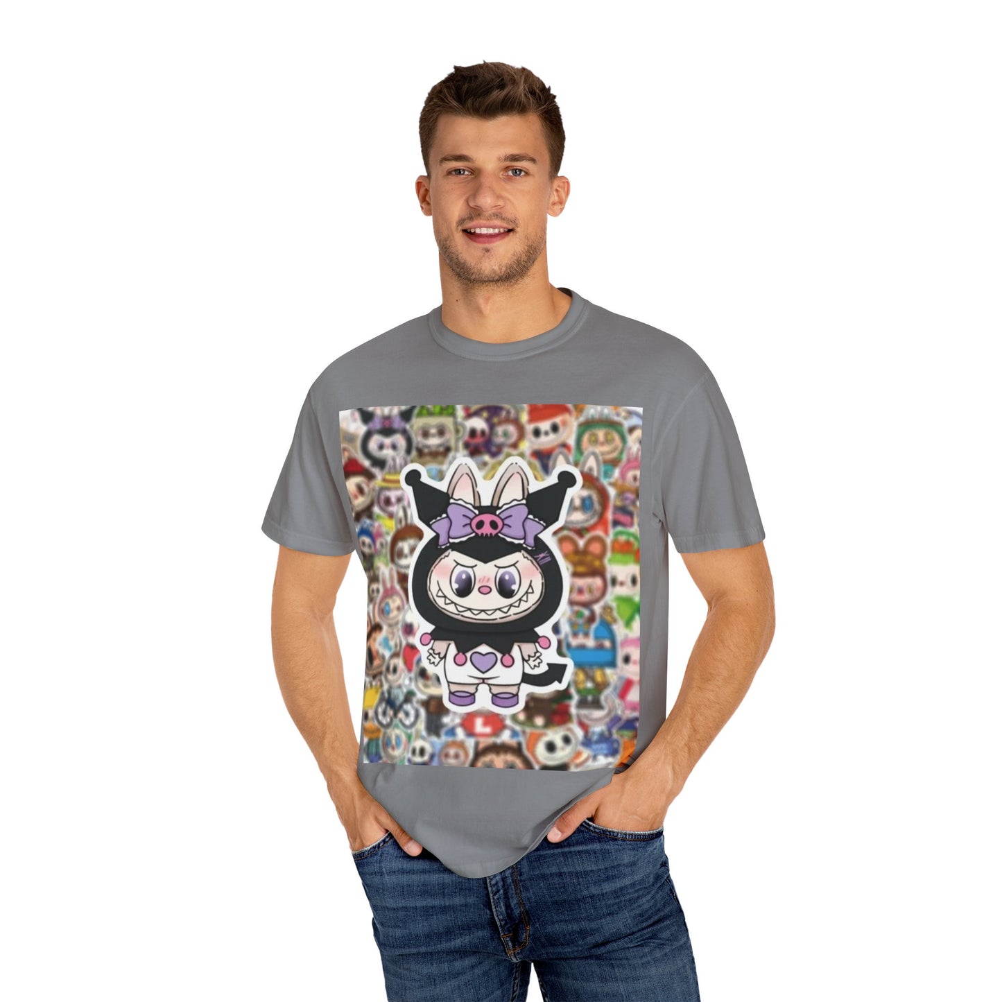 Cute Cartoon Character T-Shirt, Fun Graphic Tee for Kids & Adults, Perfect Gift for Birthdays & Holidays, Casual Wear, Trendy Fashion