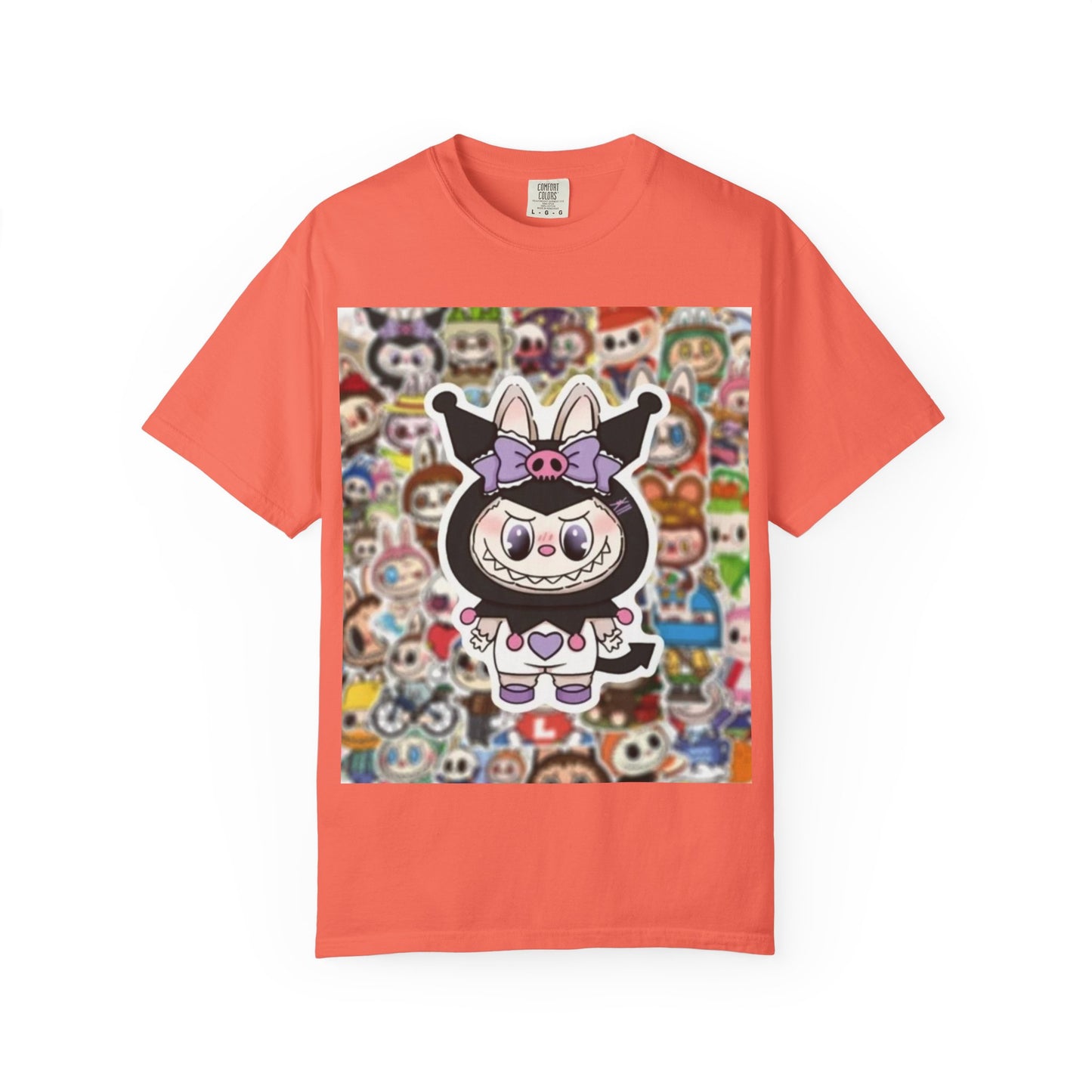 Cute Cartoon Character T-Shirt, Fun Graphic Tee for Kids & Adults, Perfect Gift for Birthdays & Holidays, Casual Wear, Trendy Fashion