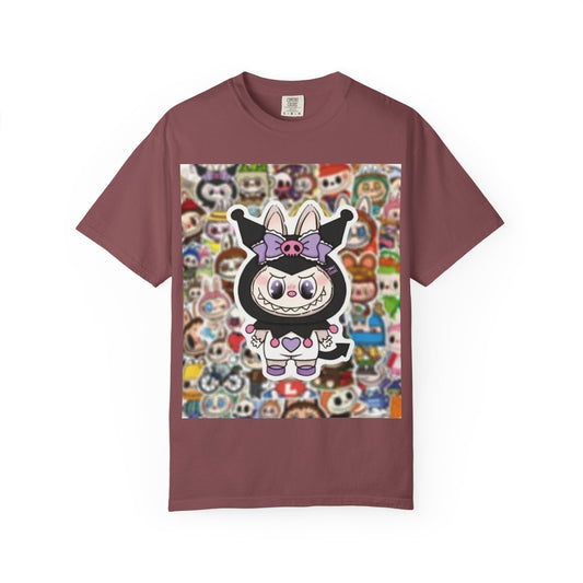 Cute Cartoon Character T-Shirt, Fun Graphic Tee for Kids & Adults, Perfect Gift for Birthdays & Holidays, Casual Wear, Trendy Fashion