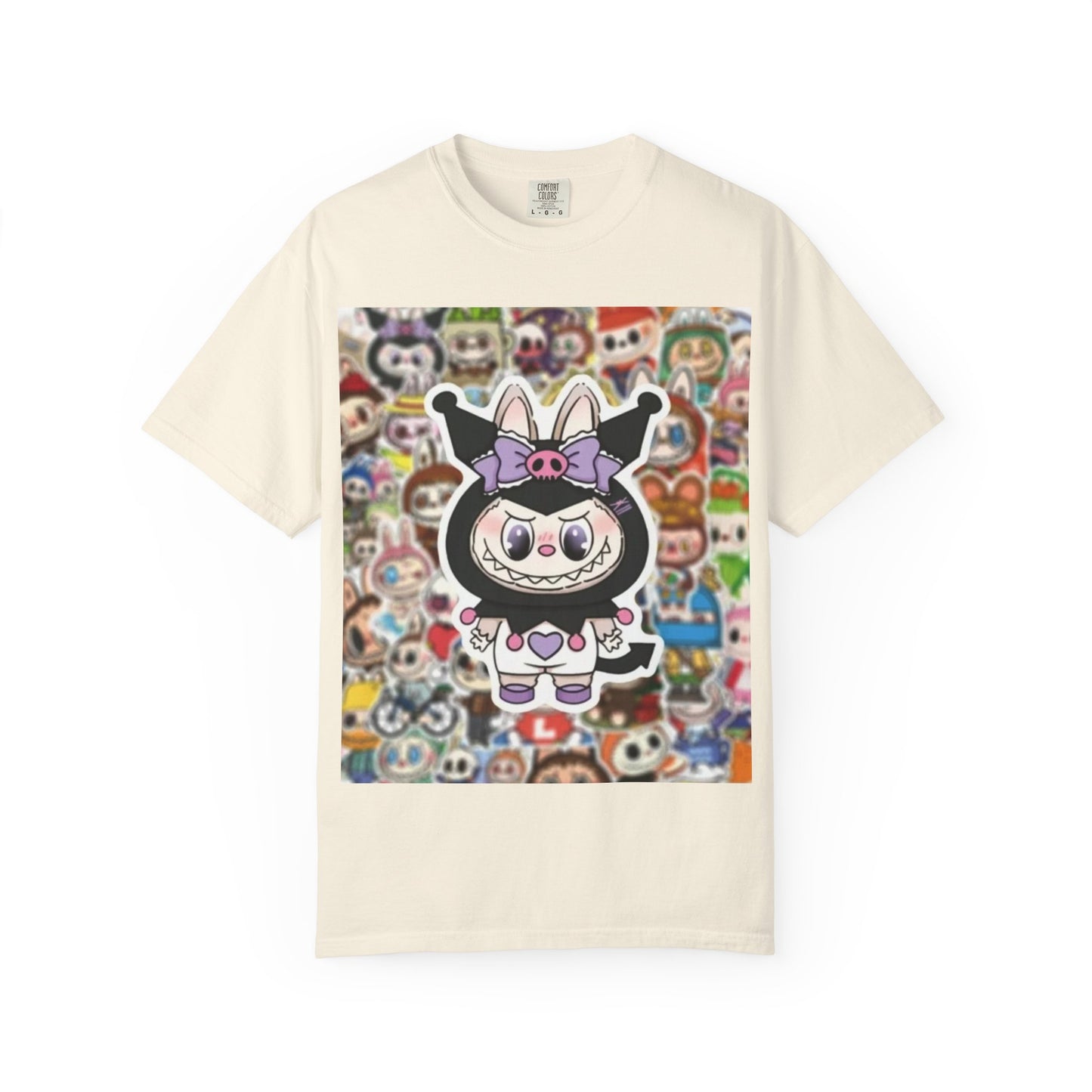 Cute Cartoon Character T-Shirt, Fun Graphic Tee for Kids & Adults, Perfect Gift for Birthdays & Holidays, Casual Wear, Trendy Fashion