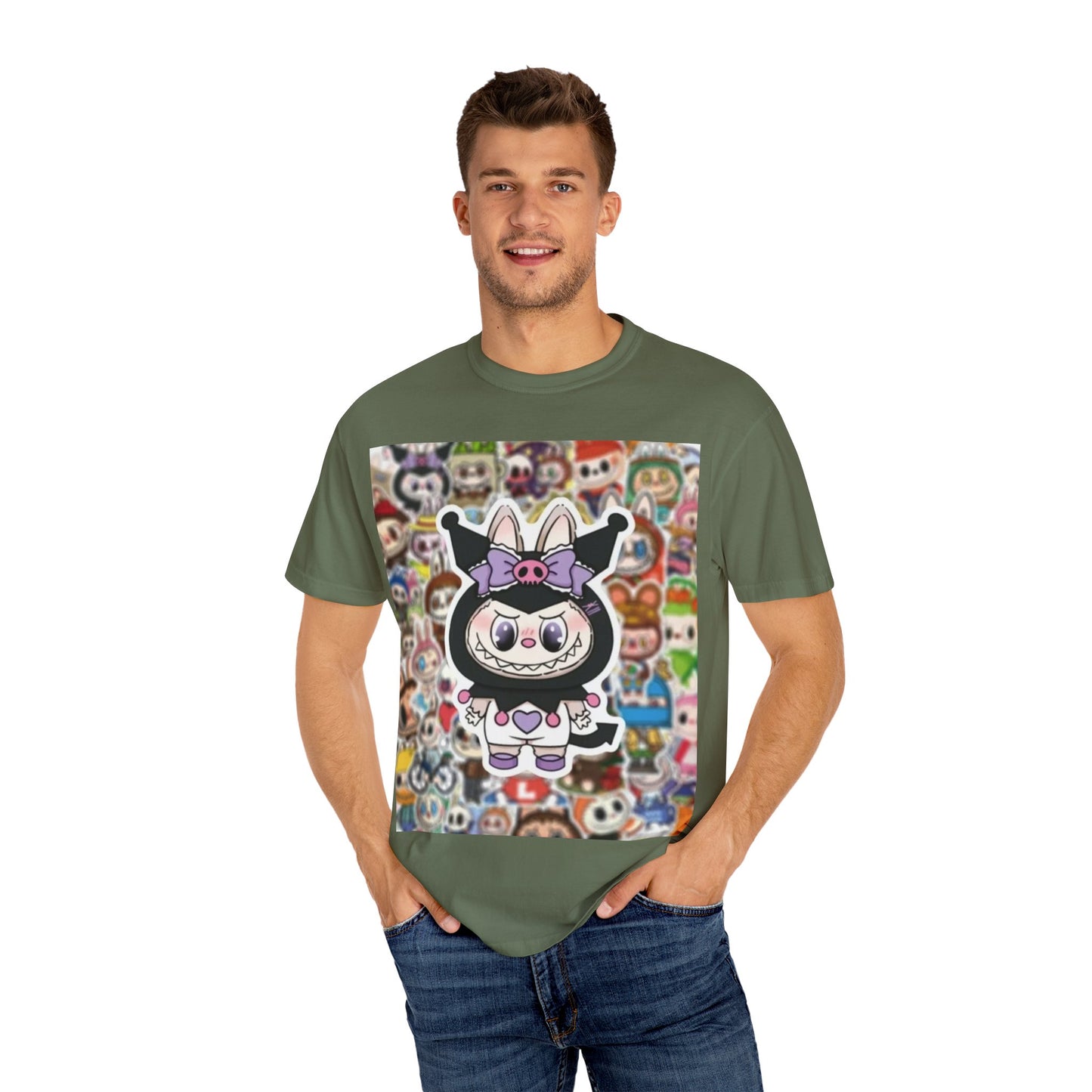 Cute Cartoon Character T-Shirt, Fun Graphic Tee for Kids & Adults, Perfect Gift for Birthdays & Holidays, Casual Wear, Trendy Fashion