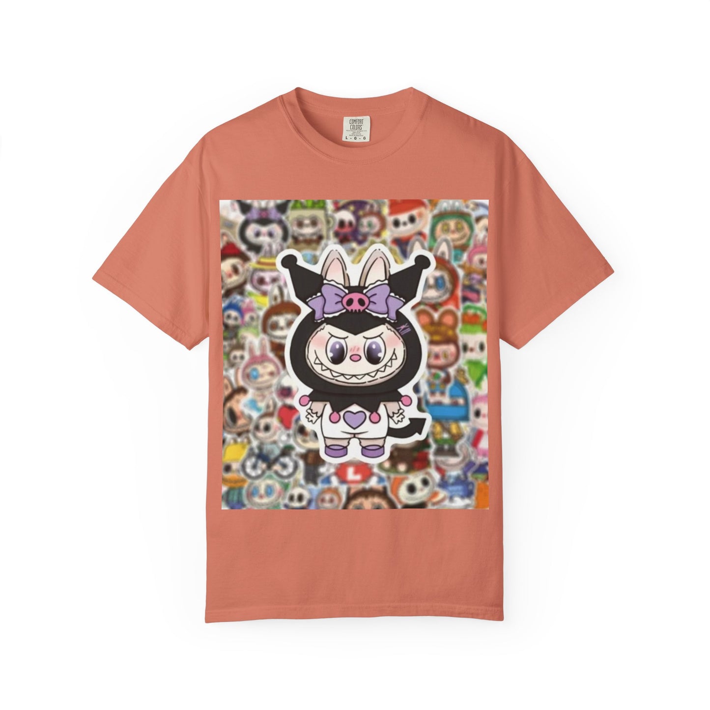 Cute Cartoon Character T-Shirt, Fun Graphic Tee for Kids & Adults, Perfect Gift for Birthdays & Holidays, Casual Wear, Trendy Fashion